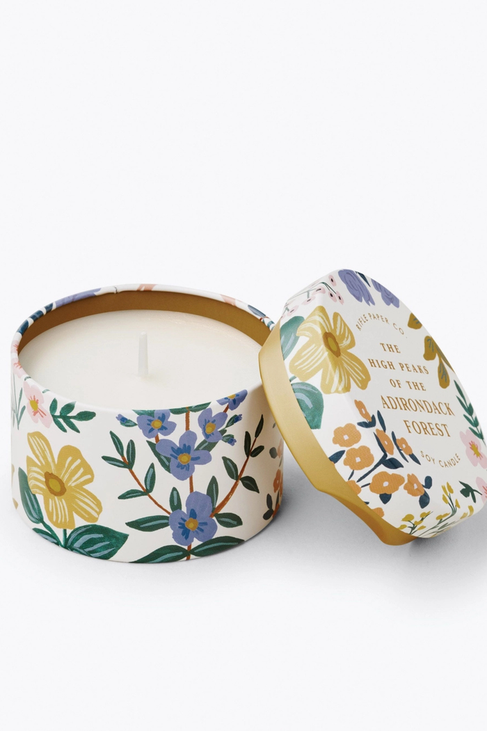 3 oz Tin Candle /Adirondacks Forest
