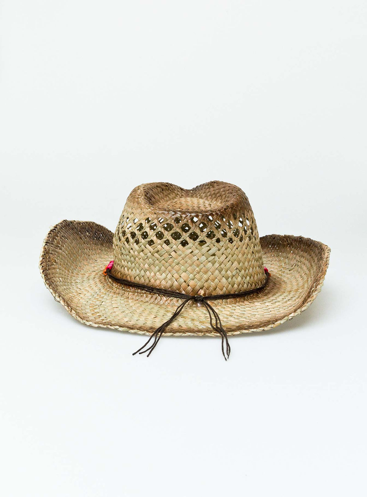 Hayward Cowboy Hat Brown / Pink