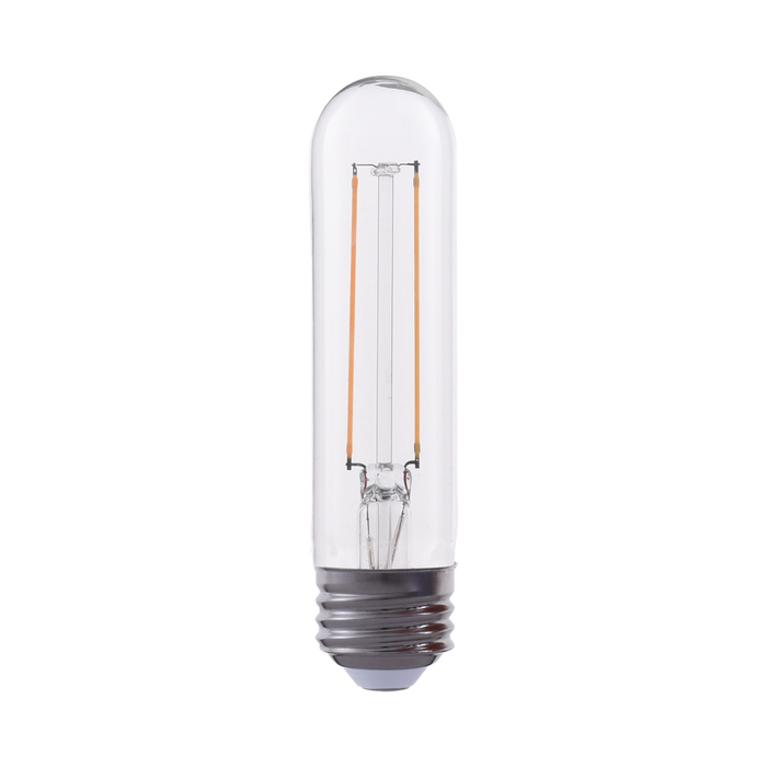 The Tube LED Bulb is tall and elegant, using a vintage eddison-styled design while using long-lasting LED lighting.