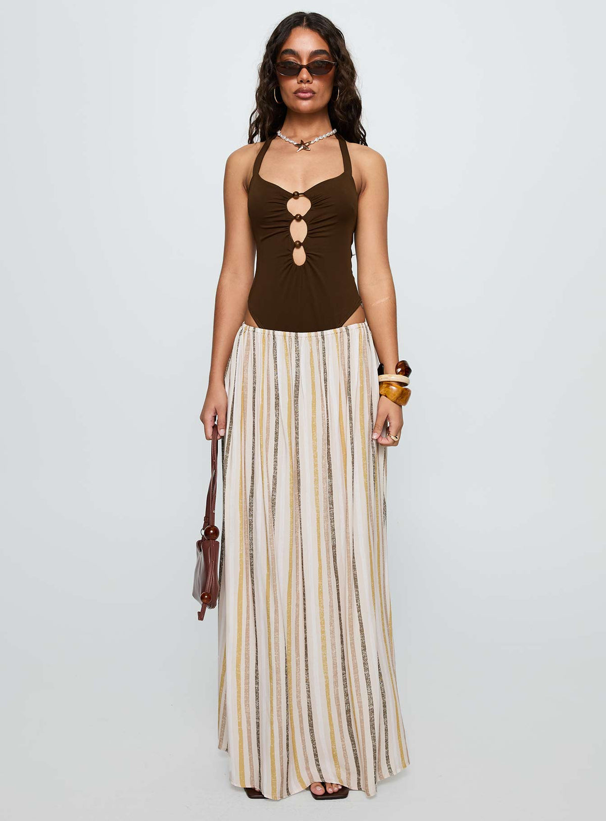 Aisla Maxi Skirt Multi