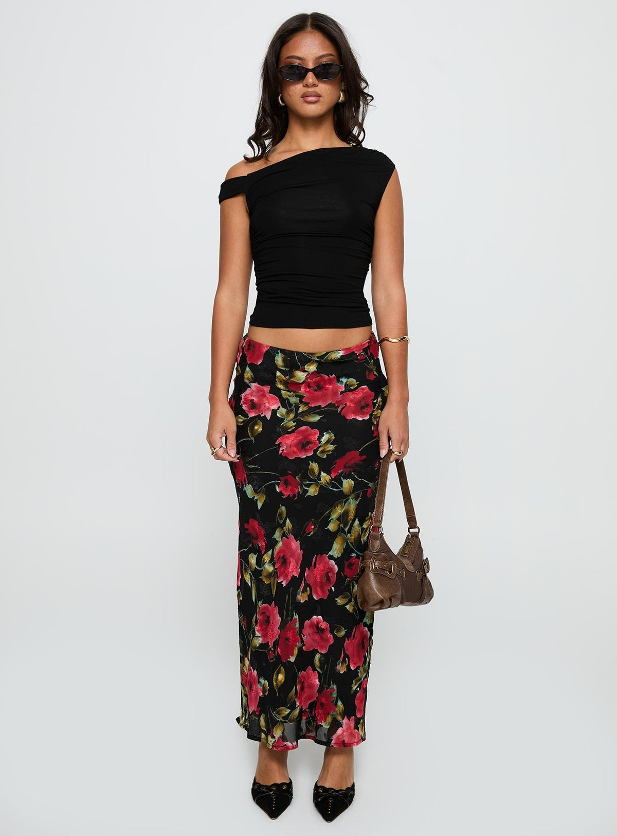Emaretta Maxi Skirt Multi Floral