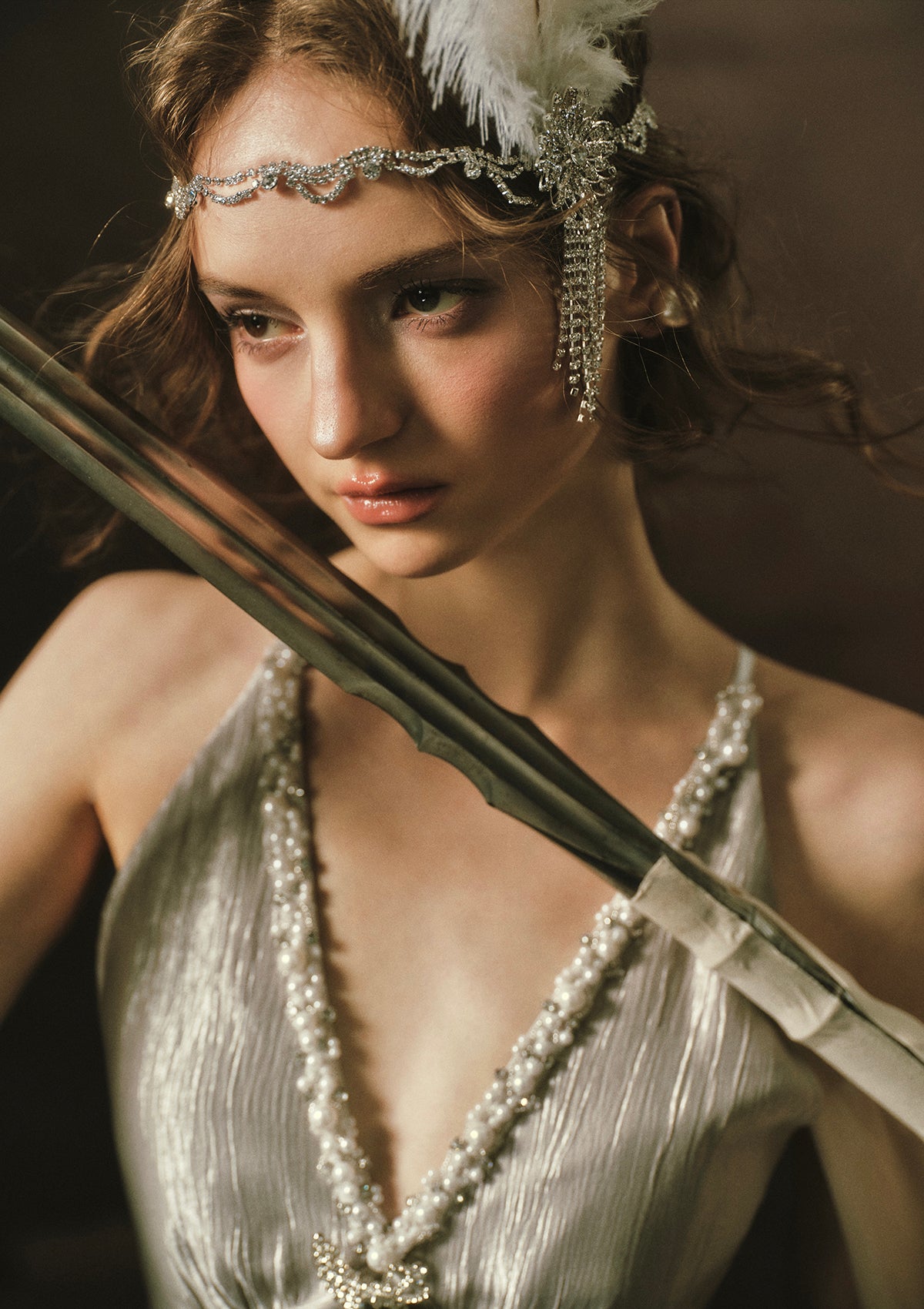 Silver Light Serenade Dress