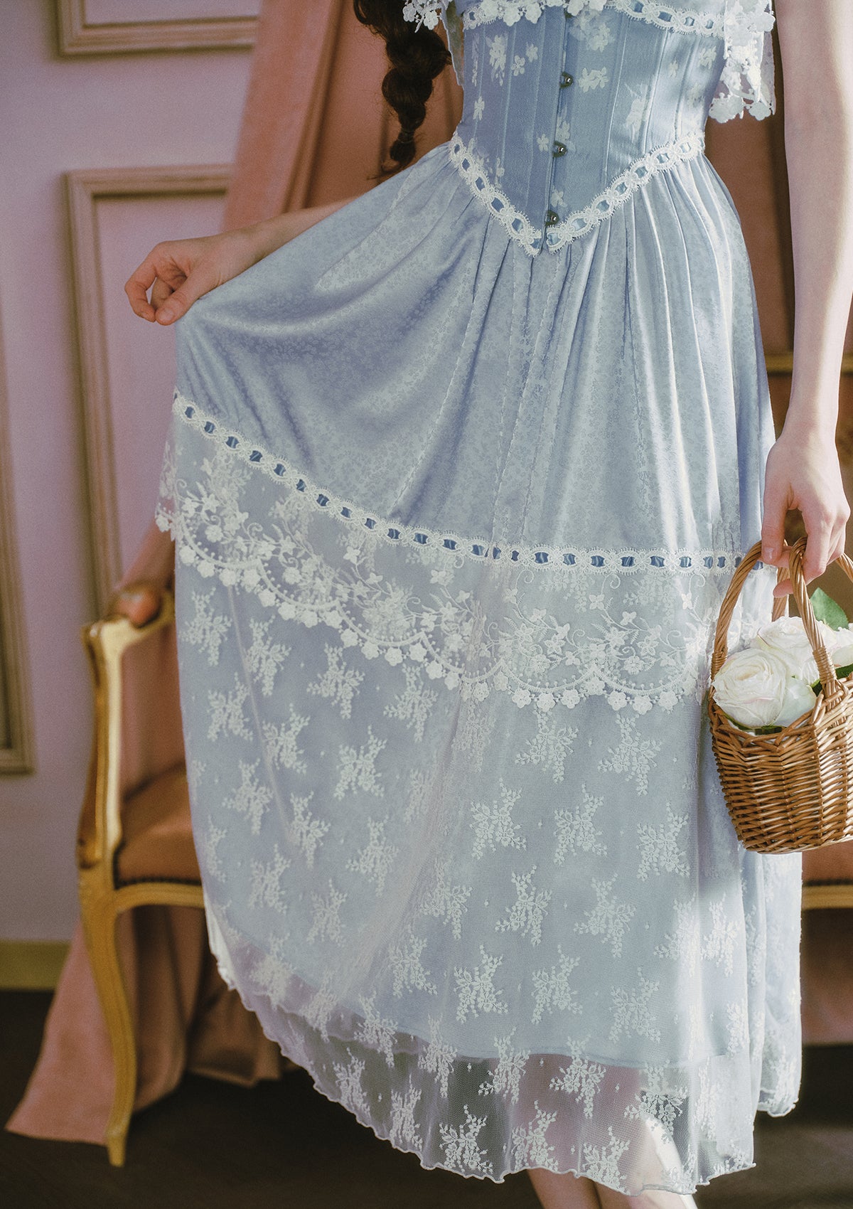 Ice Jade Flower Dress