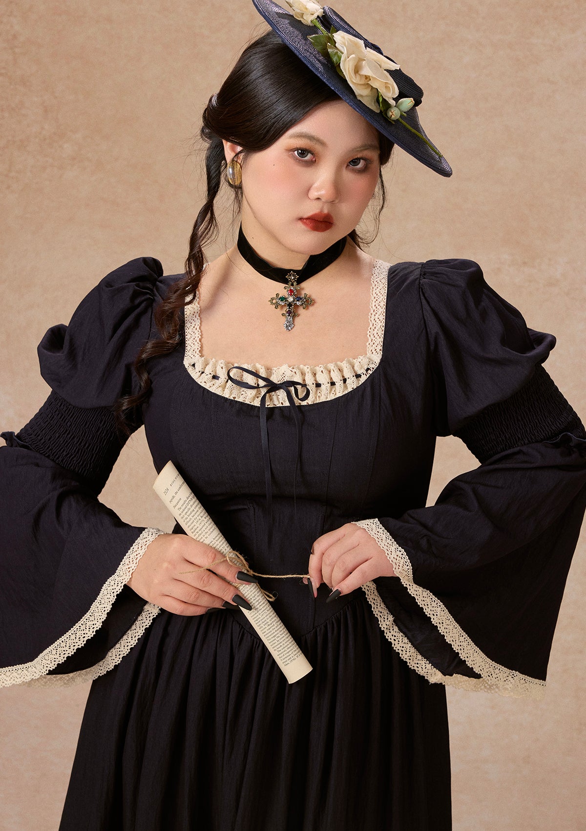 Curve&Plus Sapphire Blue Waltz Corset Dress