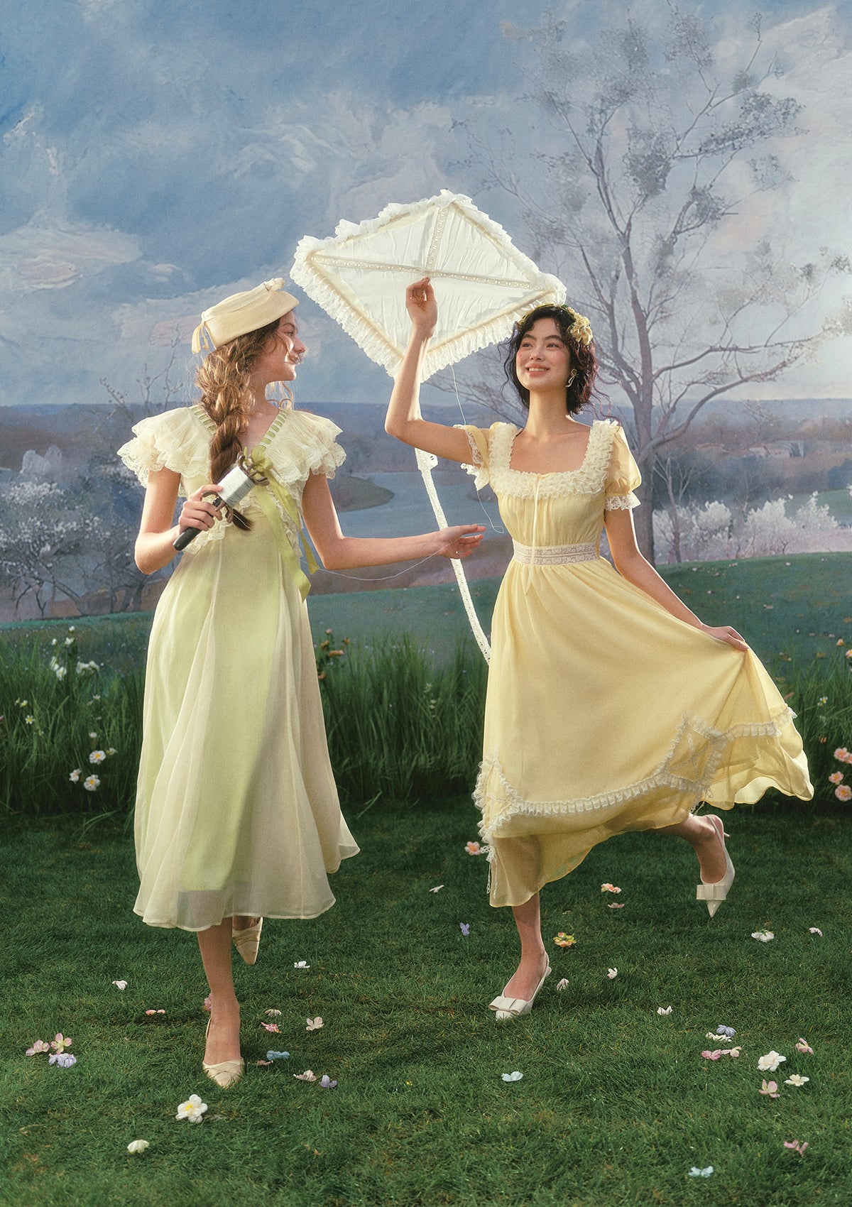 Yellow Kite Dress