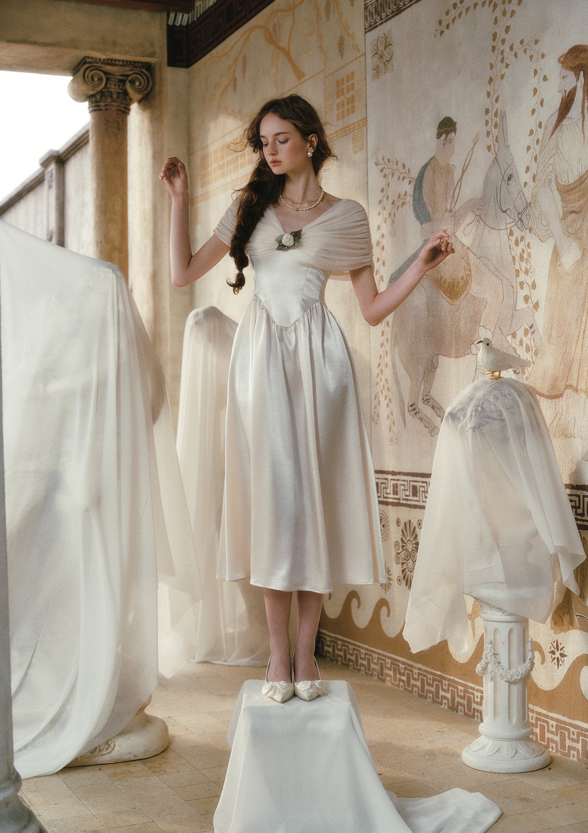 Pure White Glass Dream Dress