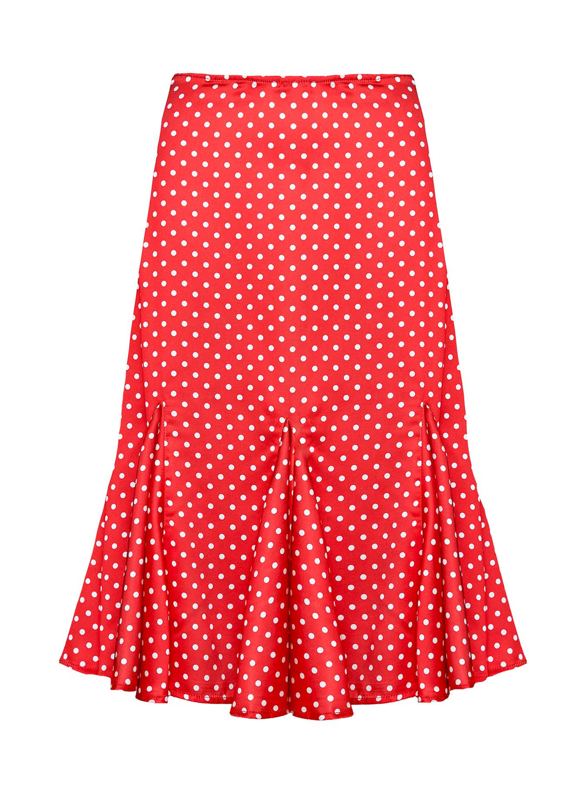 Musemeci Midi Skirt Red