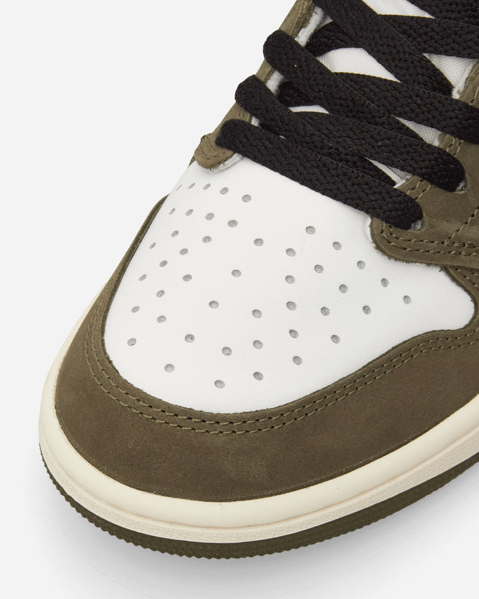 Nike Jordan Air Jordan 1 Retro Low Men's Shoes Medium Olive/Black-Summit Whit Sneakers Low HQ6998-200