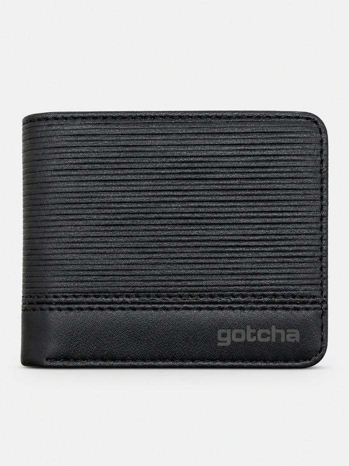 Billetera Gotcha Santa Barabara Negro — vista principal