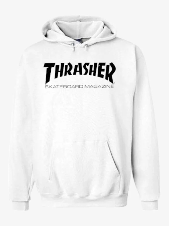 Buzo Thrasher Magazine Niño Blanco - Indy