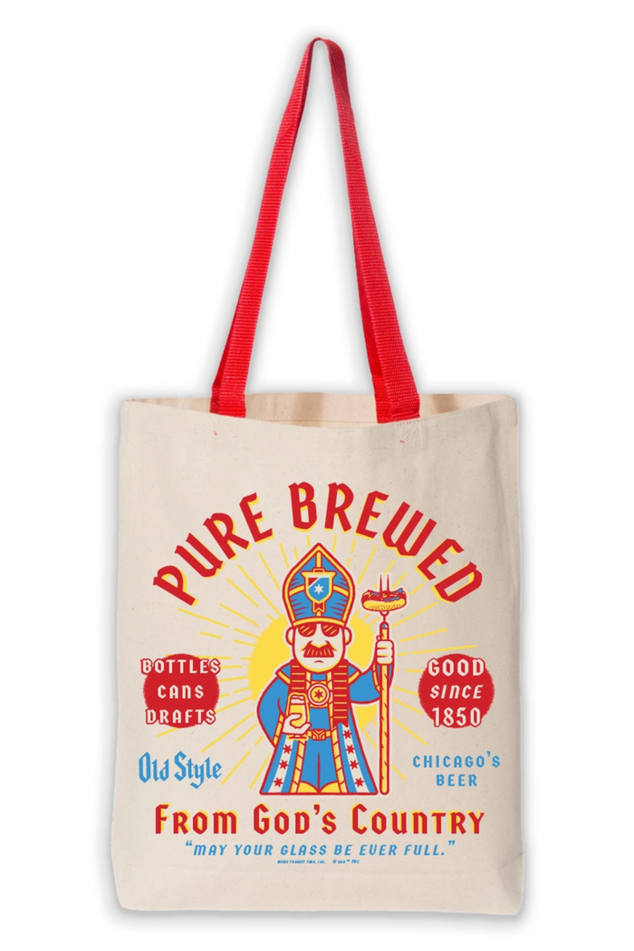Chicago Style Pope Tote