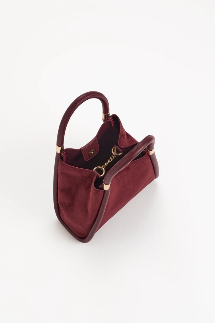 Danny Mini Tote, Wine