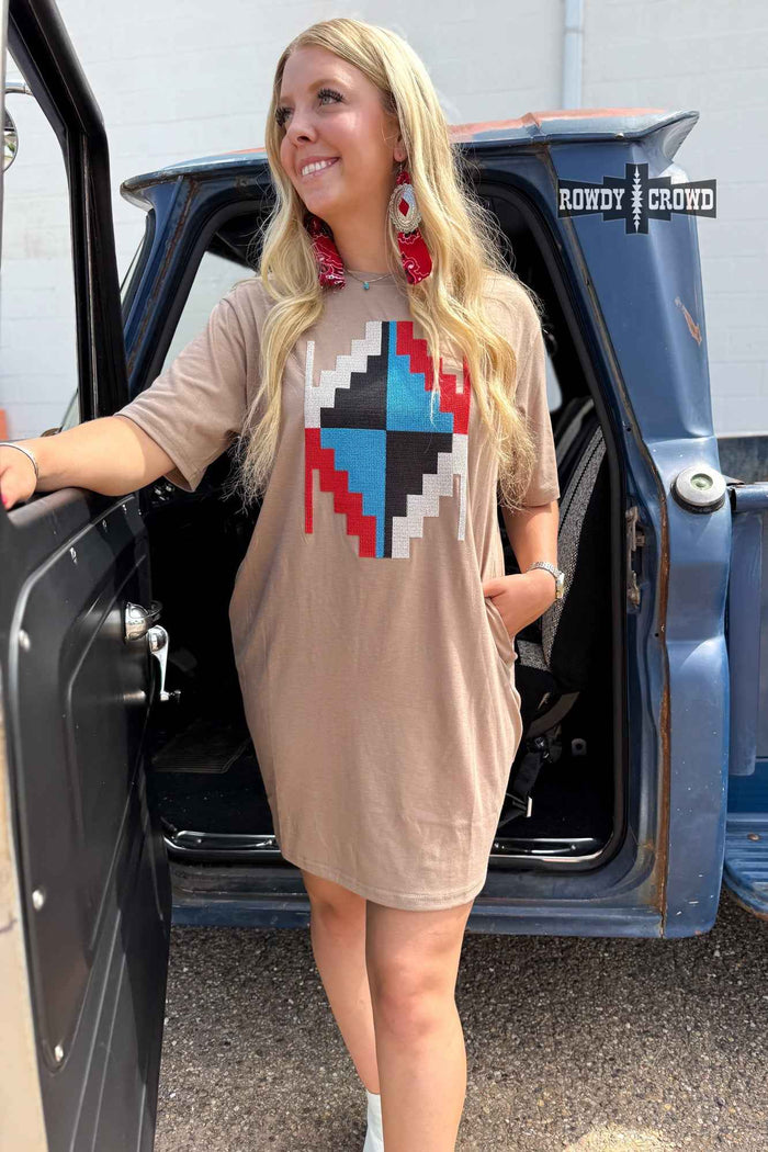DS Alamosa Aztec Dress