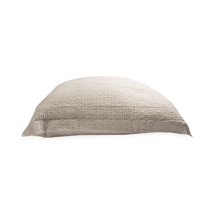 A deep, textured classic pillow with an urban vibe that creates beauty, depth and offers lasting comfort.