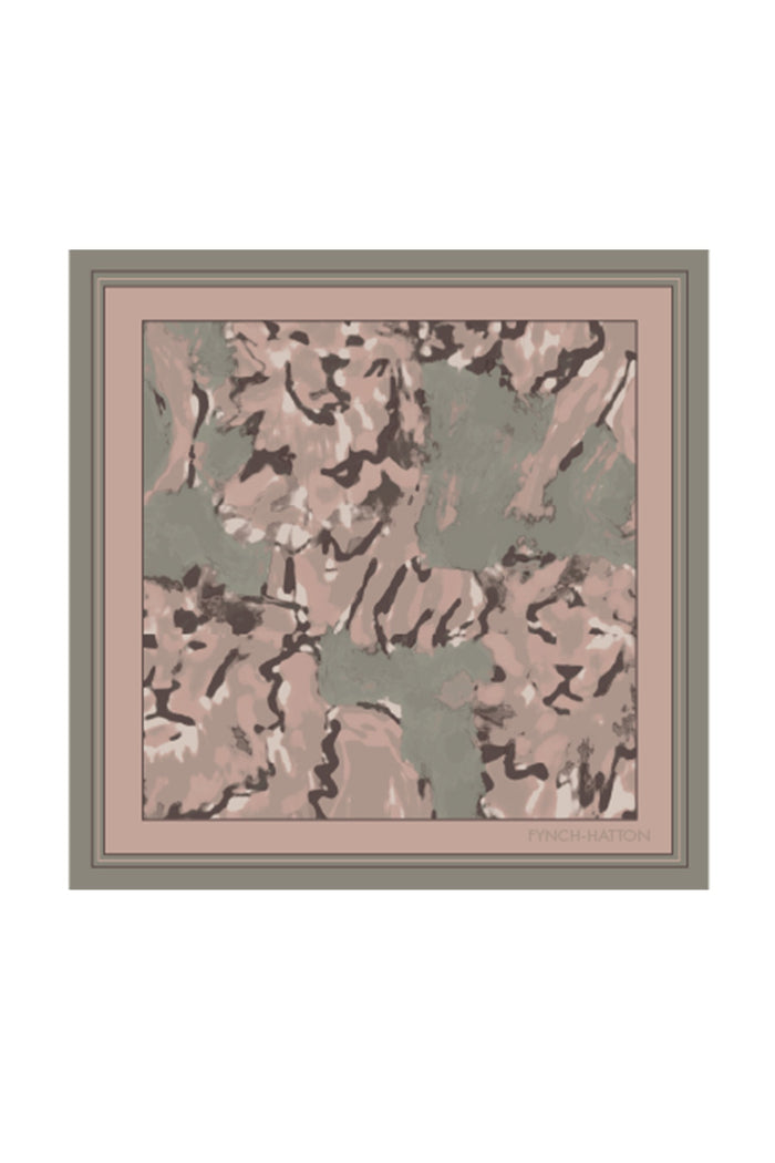 Fynch Hatton 2609 9374 Lion Scarf Dusty Green by Fynch Hatton Shop Fynch Hatton at Dotique