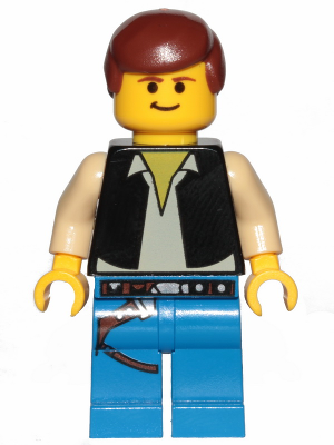 Han Solo, Blue Legs (20th Anniversary Torso)