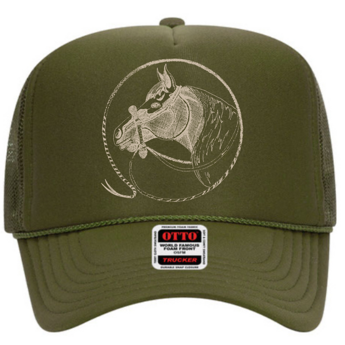 Jaquima Foam Trucker Cap in Solid Colors