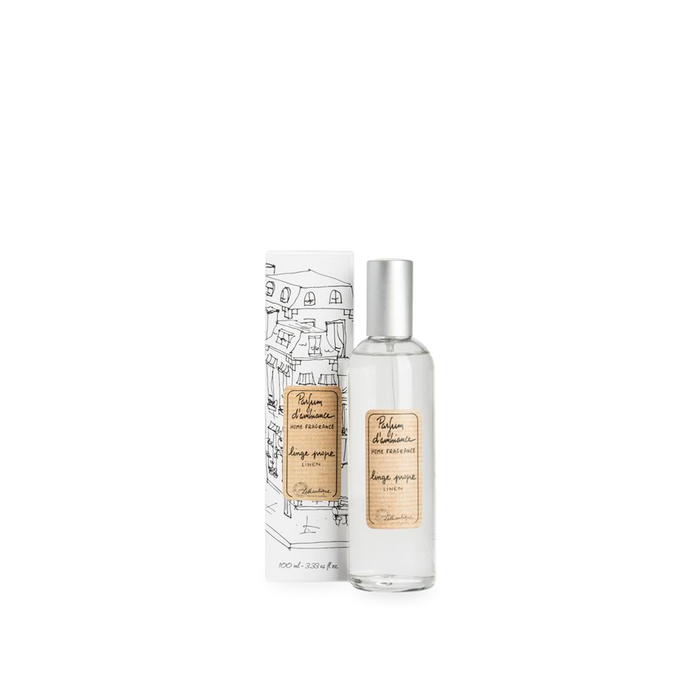 This Linen Room Spray brings the scents of Provence with its clean and powdery fragrance.