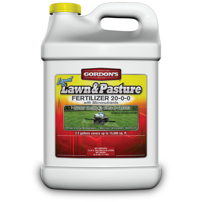 Liquid Lawn & Pasture Fertilizer 20-0-0 - 2.5 Gallon - Seed World