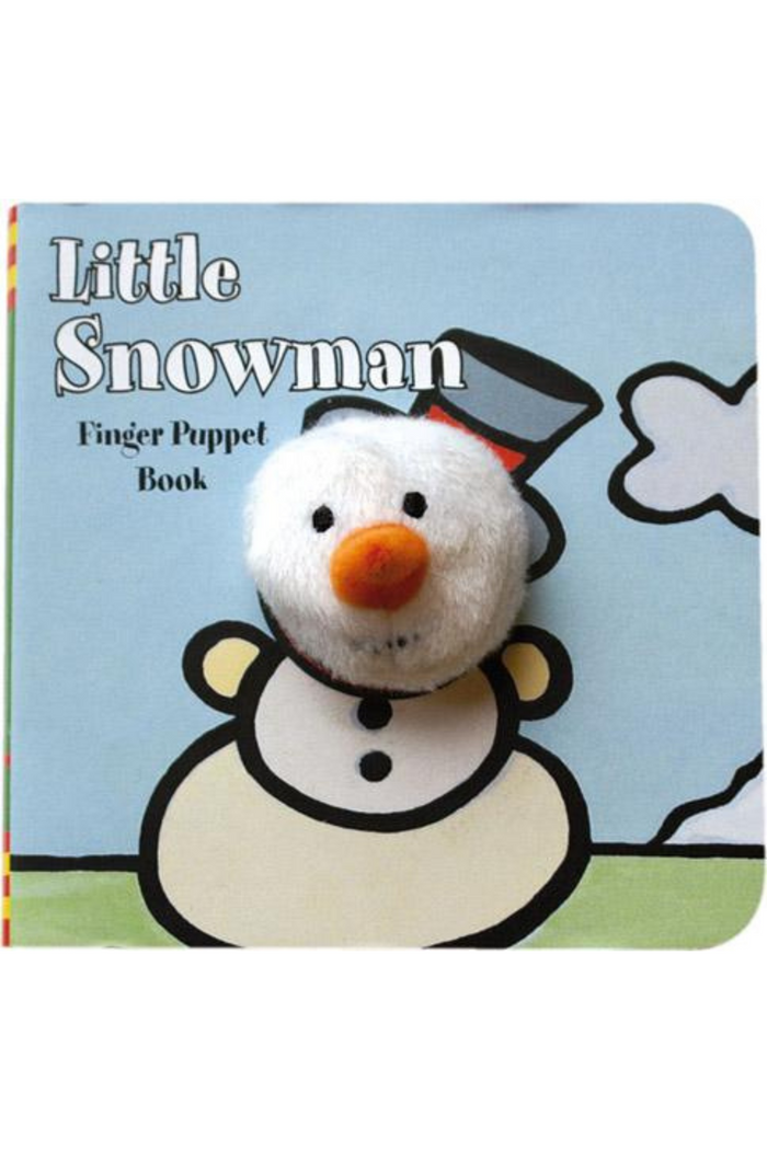 Little Snowman Finger Puppet Book