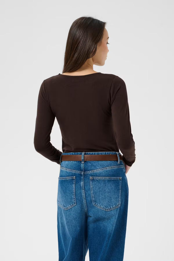 Part Two NemajasPW Tshirt Mole 30309911 back view on model Shop Part Two at Dotique