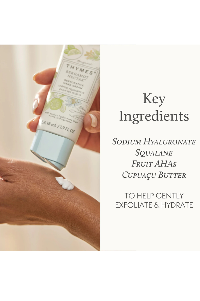 Restorative Hand Cream, Bergamot Nectar
