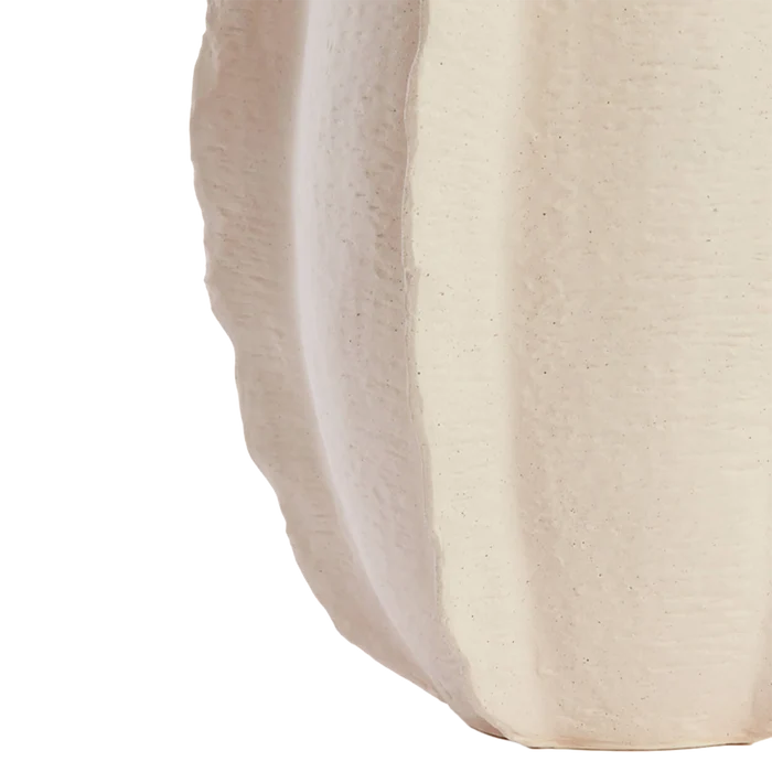 Ruffle Ceramic Vase
