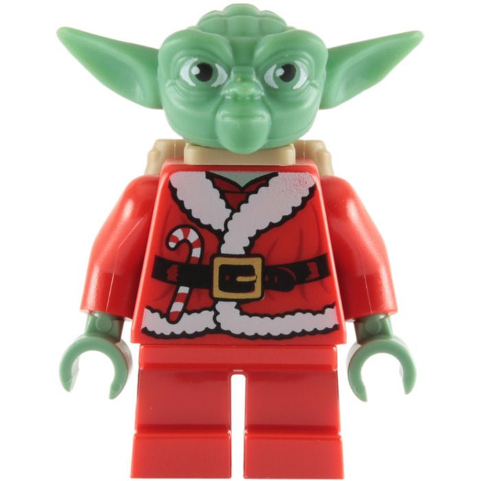 Santa Yoda with Backpack