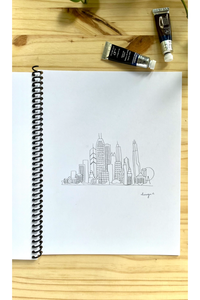 Watercolor Sketch Pack - Chicago