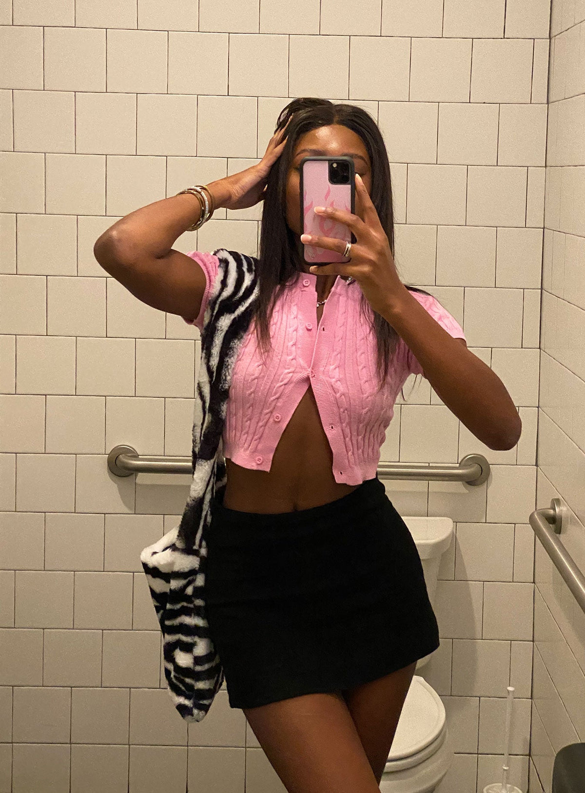 Selby Mini Skirt Black
