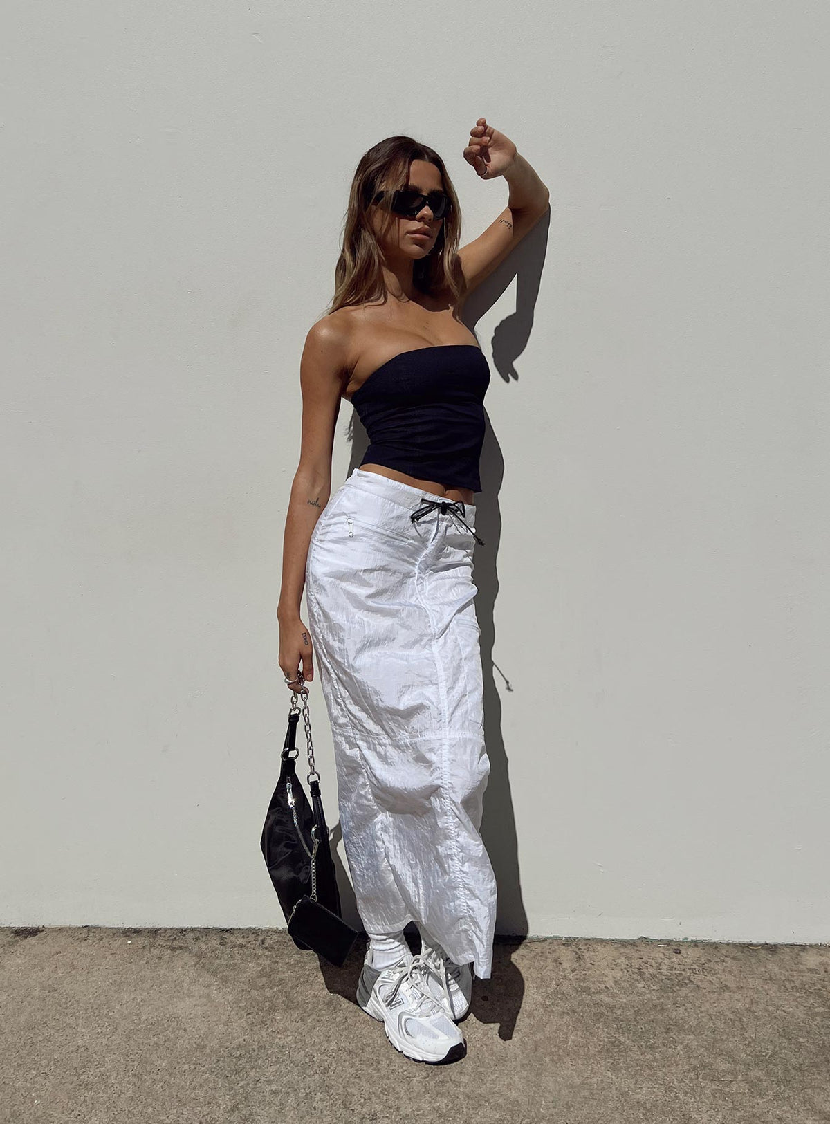 Motel Theora Skirt White