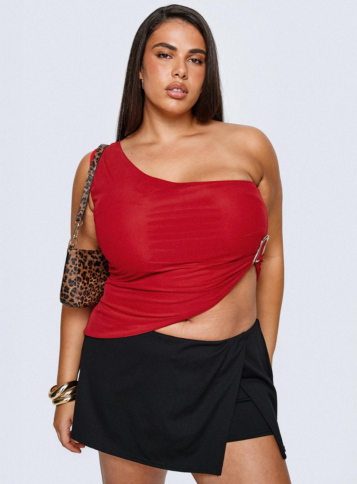 For The Thrill Skort Black Curve
