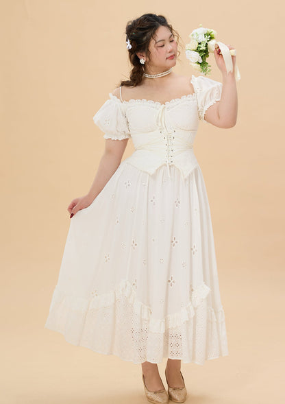 Curve & Plus "I Flipped" Corset Dress
