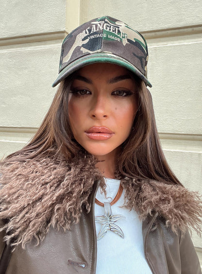 Vintage La Cap Camouflage