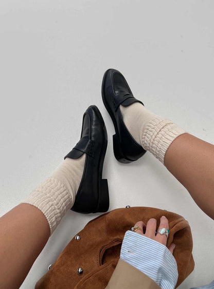 Sama Slouch Sock Beige