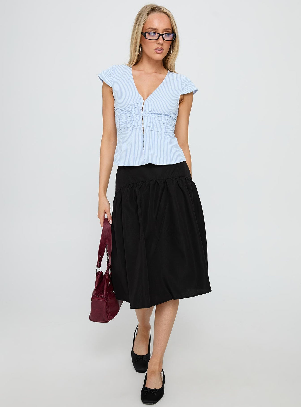 Kodee Midi Skirt Black