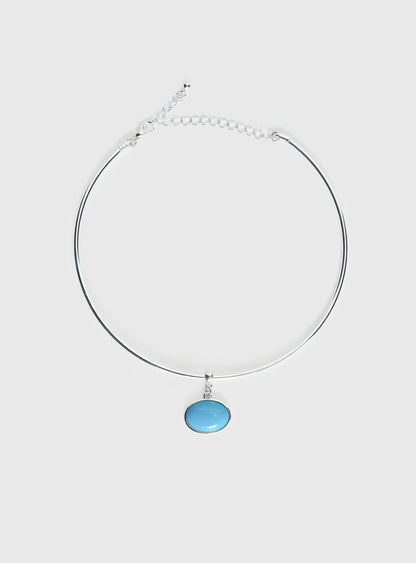 Vanita Necklace Silver / Turquoise