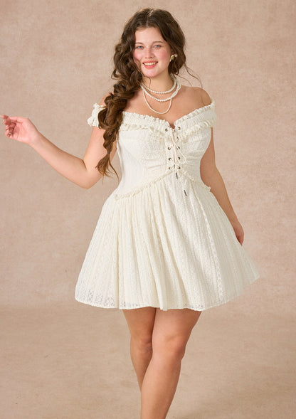 Curve&Plus Twin Butterflies Dress（Short）