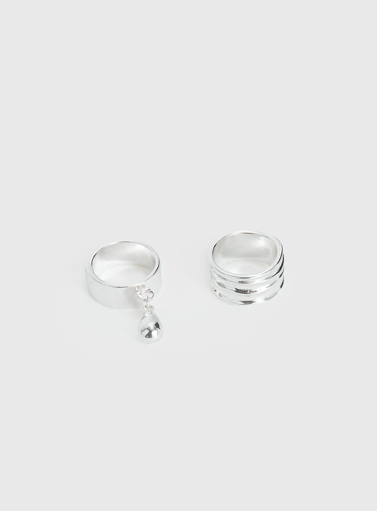 Summers Over Ring Set Silver