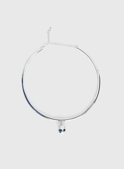 Lisbeth Pendant Necklace Silver