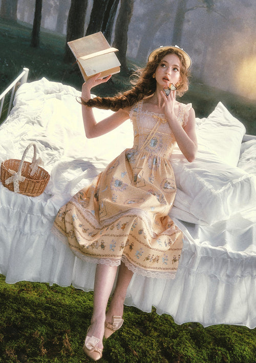Honey-Gathering Girl Dress