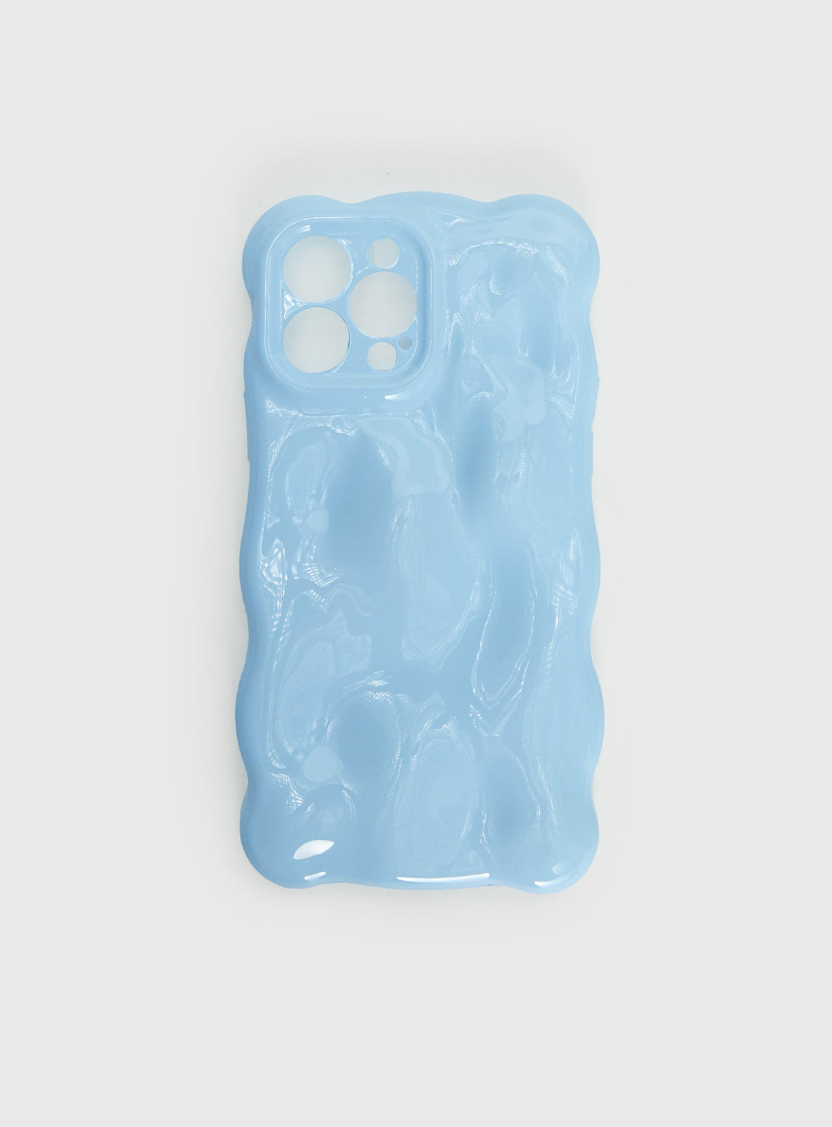 Wispy iPhone Case Blue