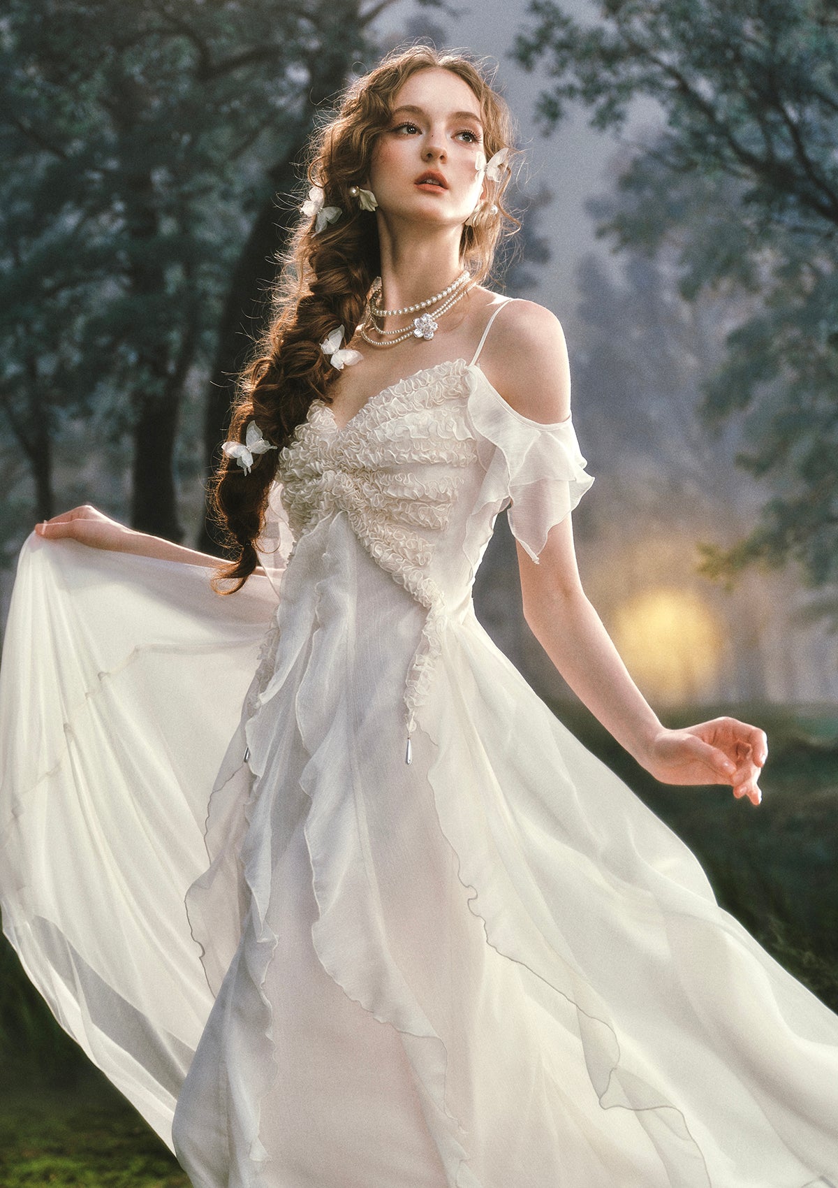 West Cold Butterfly Dress