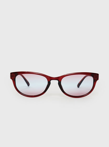 Iker Sunglasses Red