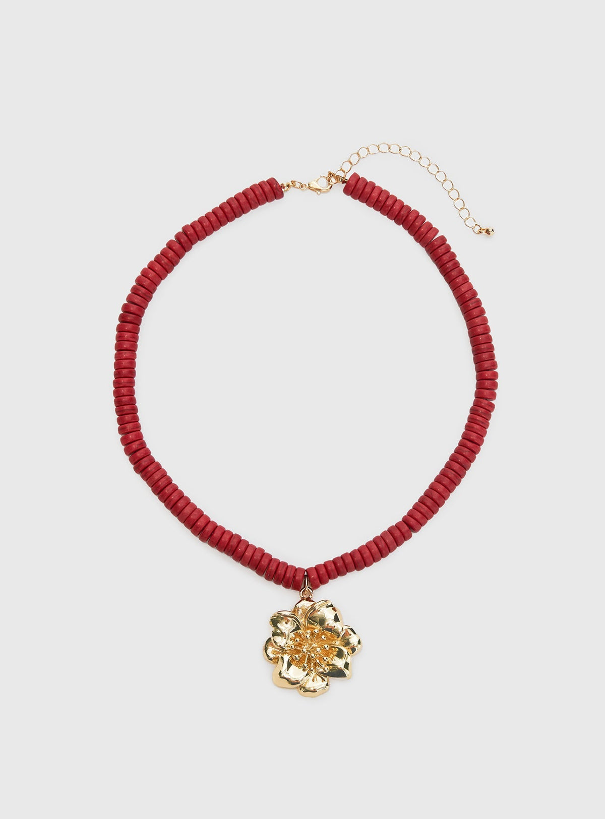 California Dreaming Necklace Red / Gold