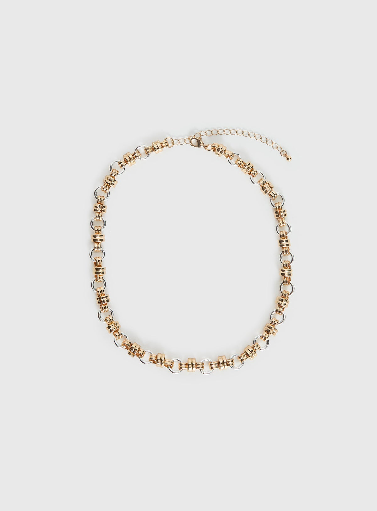 Annalie Linked Necklace Gold / Silver