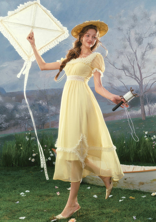 Yellow Kite Dress