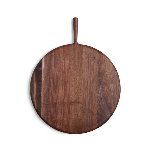 16" Circle Cutting Board in Walnut