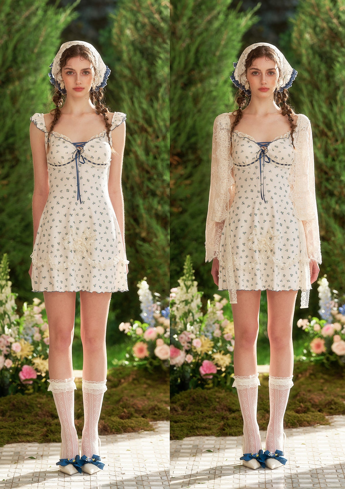 Blue Afternoon Dress