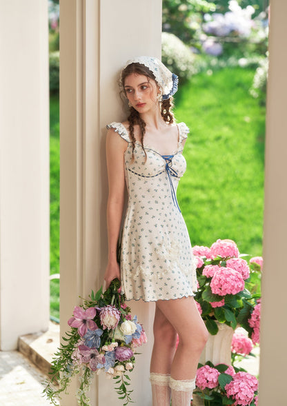 Blue Afternoon Dress